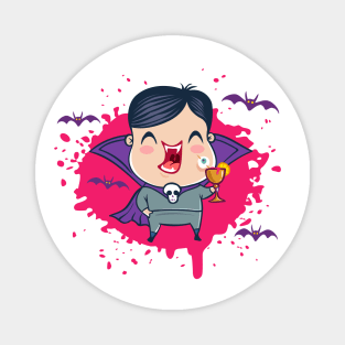 Cute vampire in kawaii style Magnet